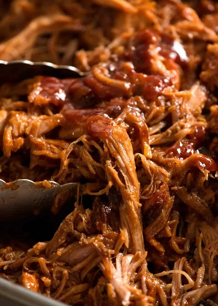 BBQ pulled pork tray