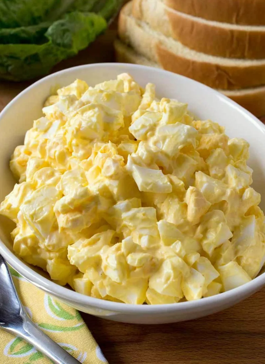 Egg salad tray