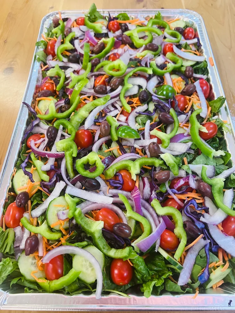 Garden salad tray