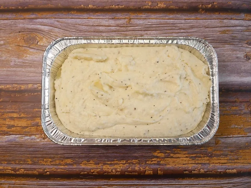 Mashed potatoes tray