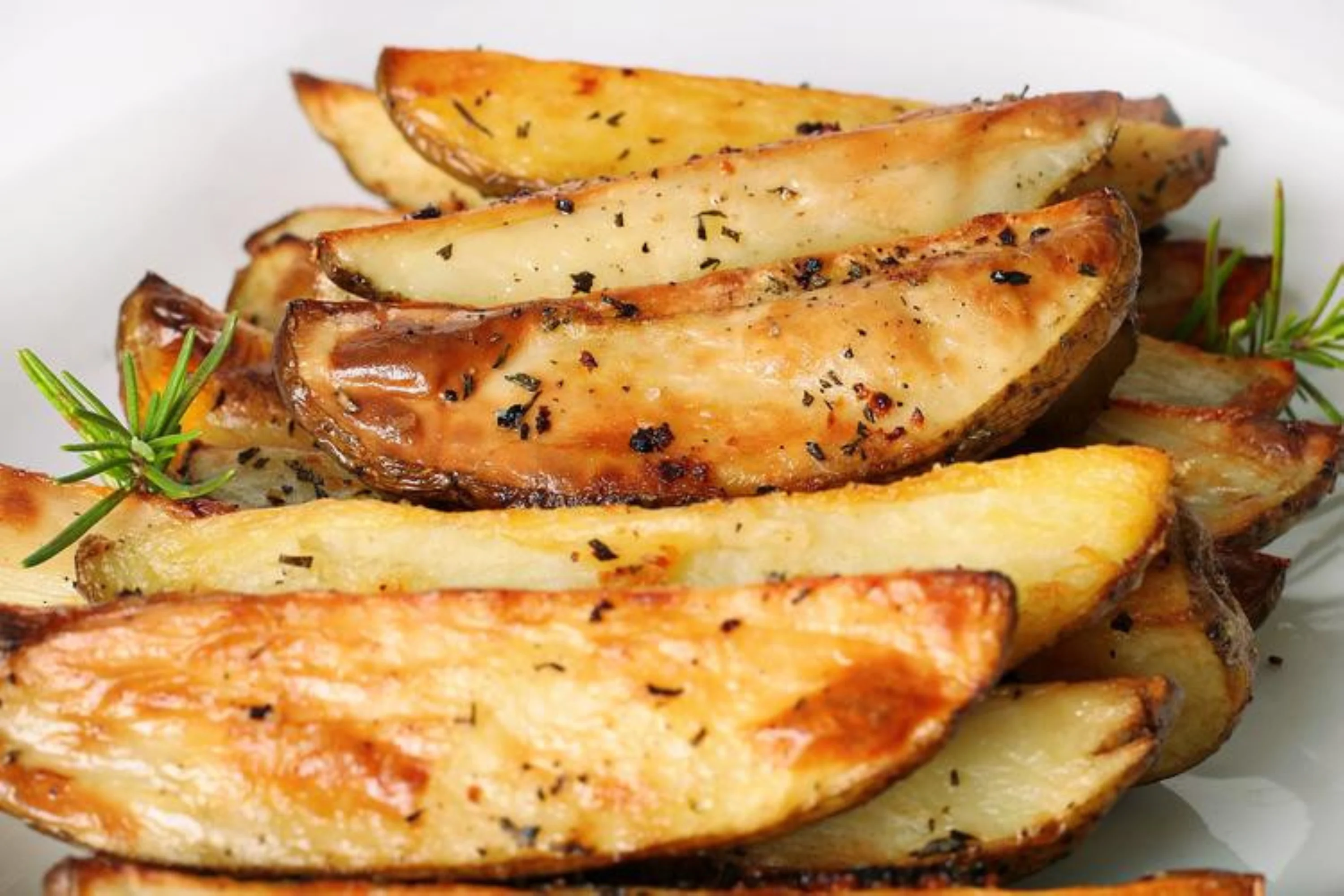 Potato wedges tray
